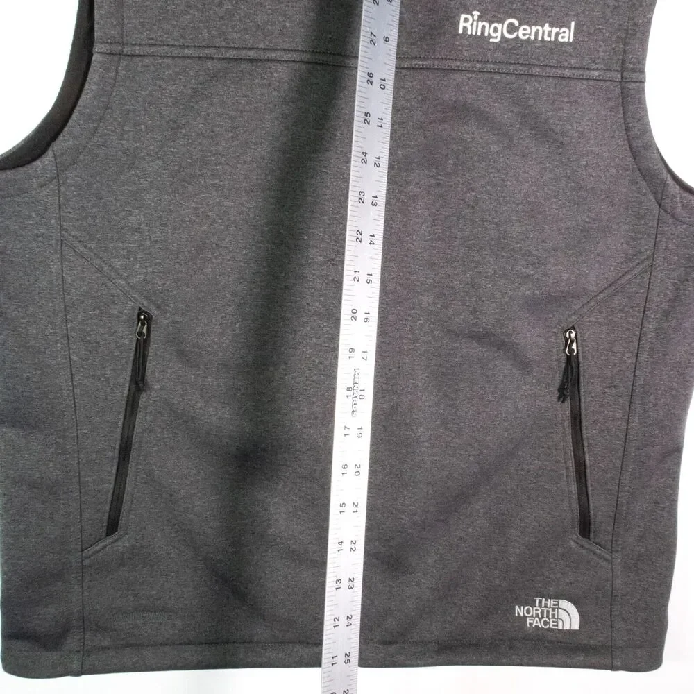 The North Face Ridgewall Softshell Vest Men's Size Large Windwall Company Logo